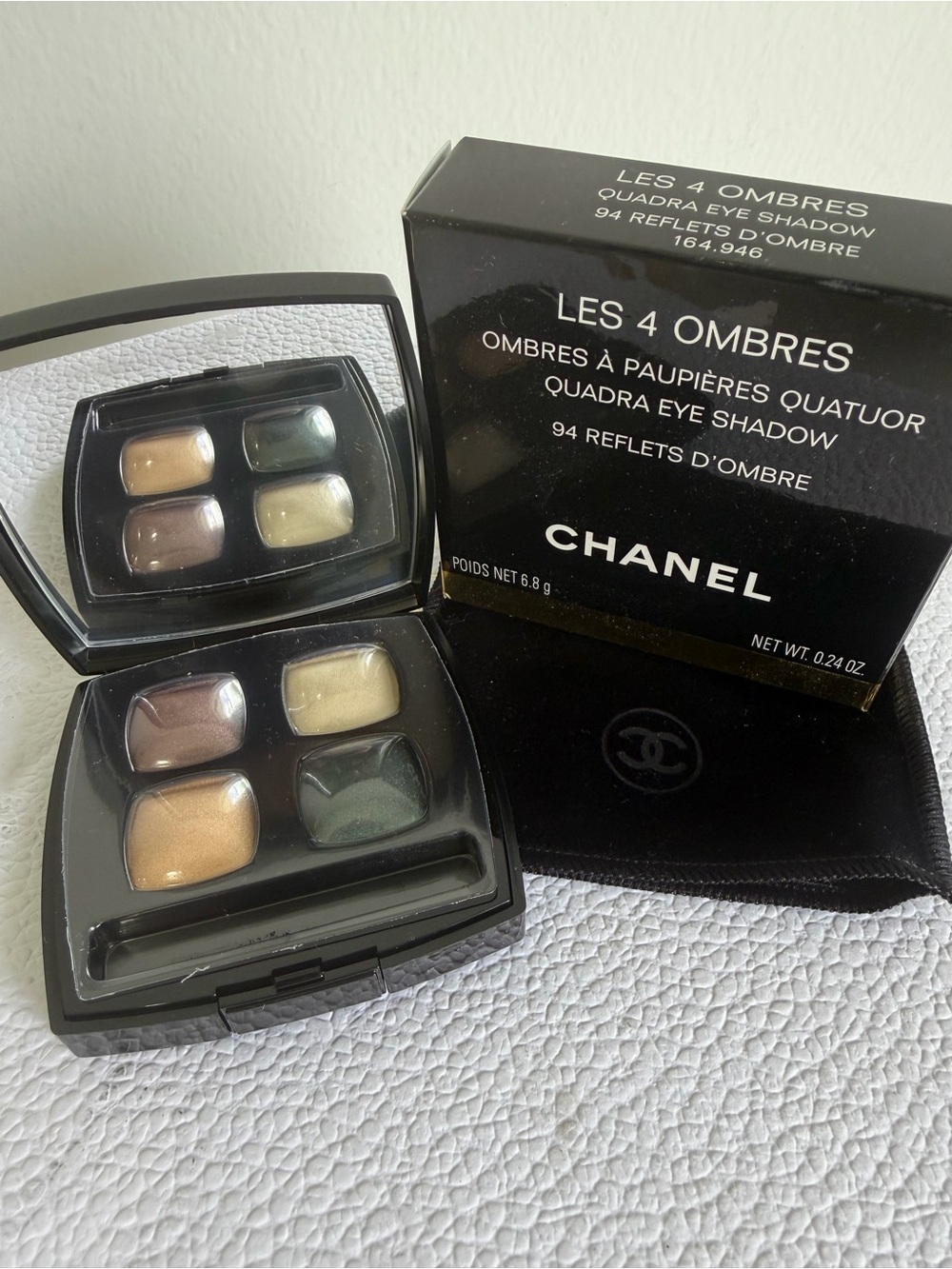 Chanel Eyeshadow Quad 94 Reflets DโOmbre